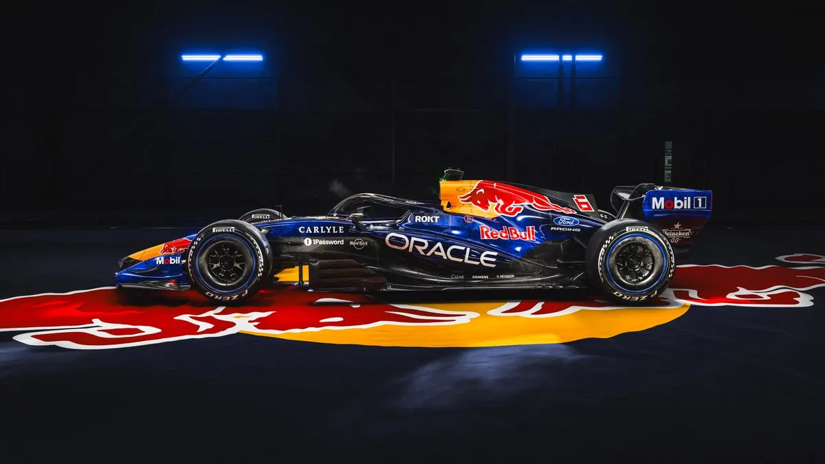 Así se ve el RB22, el nuevo auto de Red Bull Racing para el 2026.