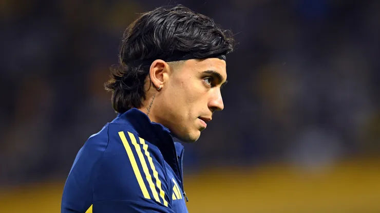 Exequiel Zeballos, delantero de Boca.