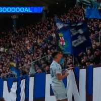 Con un golazo, Lautaro Martínez abrió la cuenta para Inter ante Udinese