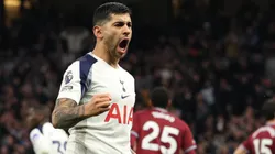 Golazo de cabeza del Cuti Romero para el 1-1 de Tottenham