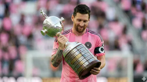 Messi y la Copa Libertadores, una posibilidad que en Inter Miami quieren convertir en realidad.
