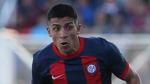 Alexis Cuello, delantero de San Lorenzo.
