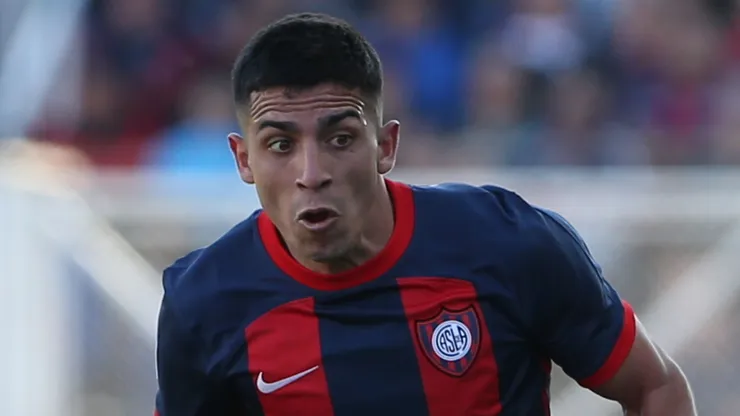 Alexis Cuello, delantero de San Lorenzo.