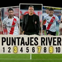 Jugador por jugador de River vs. Peñarol: Quintero, Beltrán y Subiabre en el top