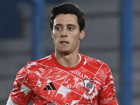 Beltrán reveló lo que le dijo Armani tras ser la figura de River ante Peñarol