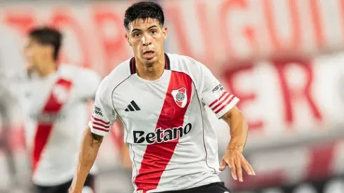 Tomás Galván, mediocampista de River Plate.
