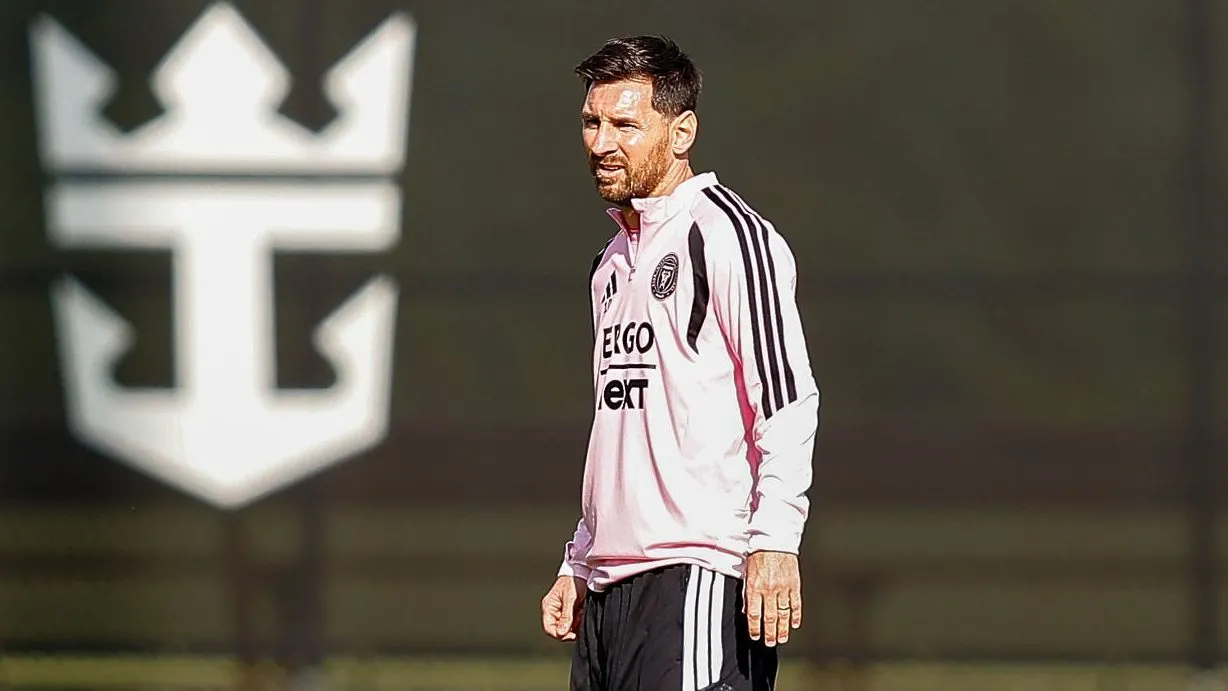 Messi jugará con Inter Miami en el amistoso de esta tardenoche vs. Alianza Lima. (Getty)