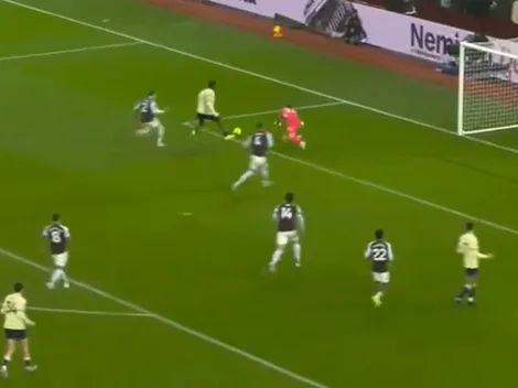 El error de Dibu Martínez en el gol de Everton que aleja al Aston Villa de Arsenal