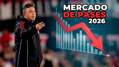 El mercado de pases de River se desmoronó.
