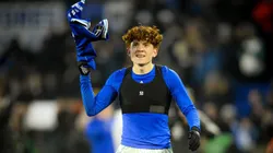 Colo Barco, picante tras ganar el clásico con Racing de Estrasburgo.