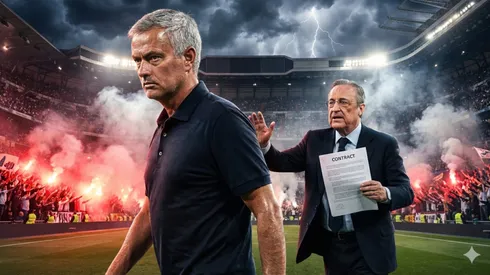 Mourinho descartó una negociación con  Florentino Pérez para ser DT de Real Madrid.
