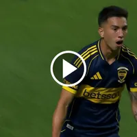 Los goles de Alan Velasco y Tomás Belmonte en Boca vs. Olimpia