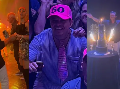 Con chicana a Boca y tres referentes de River entre los invitados, así festejó Gallardo su cumpleaños