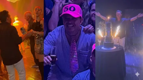 Marcelo Gallardo festejó sus 50 años
