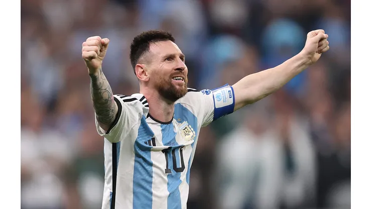 Lionel Messi durante la Copa del Mundo de Qatar 2022.