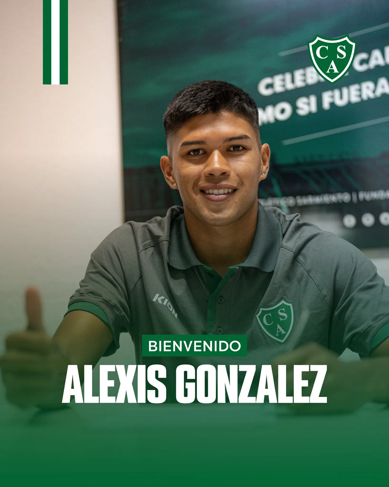 Alexis González. (Foto: Prensa Sarmiento).