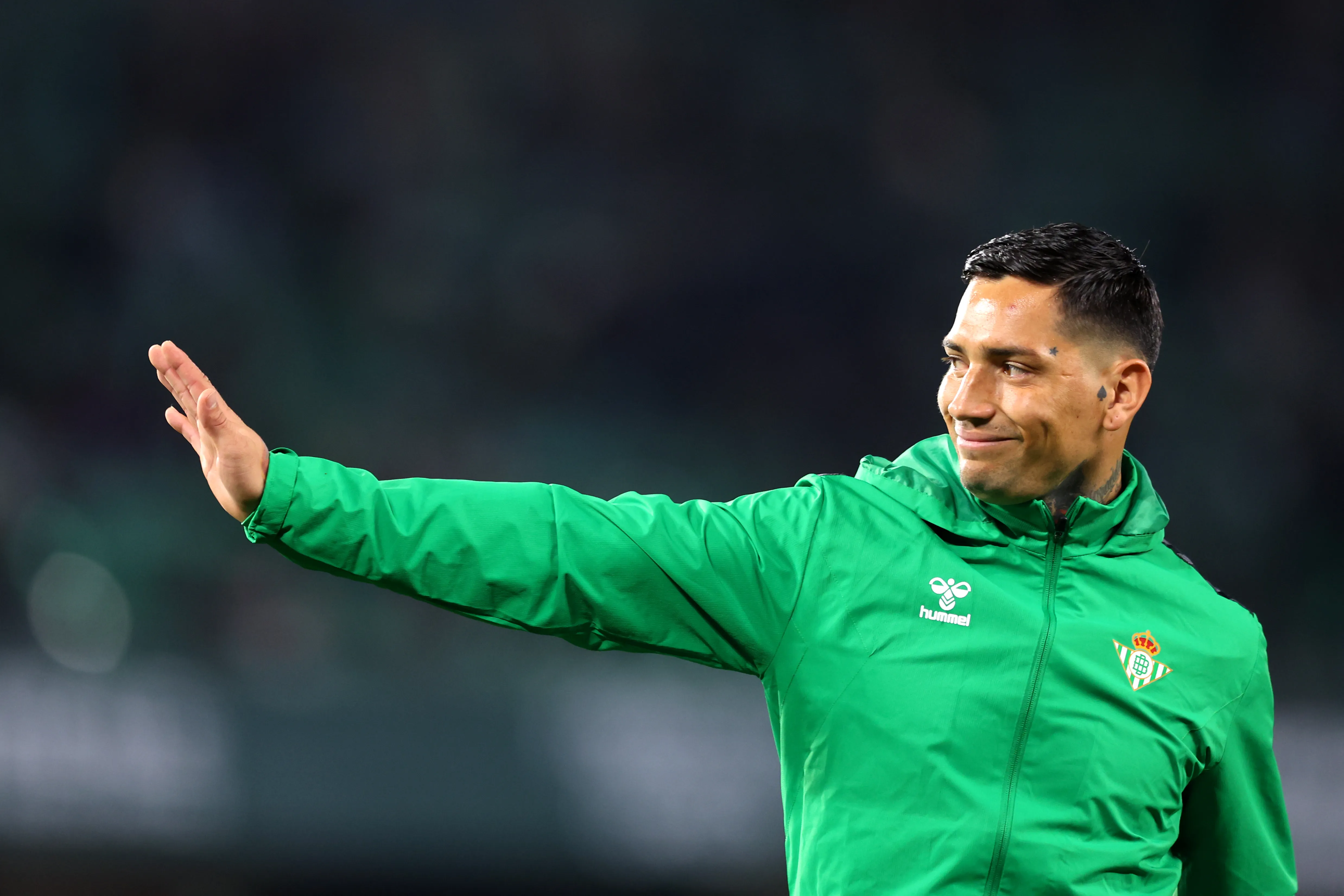 Ezequiel Ávila, delantero argentino de Real Betis. (Getty Images)