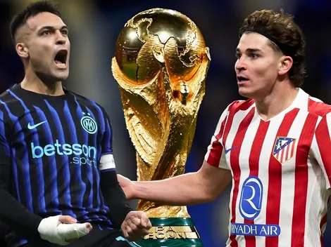 Lautaro, por presente, le empieza a ganar el puesto a Julián en la Selección