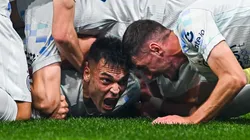 Lautaro Martínez acaba de superar a Gonzalo Higuaín y se convirtió en el quinto argentino con más goles en la historia de la Serie A.