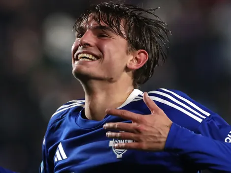 El gol de Nico Paz para Como ante Lazio en la Serie A