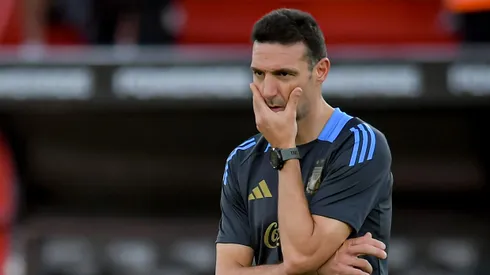 Lionel Scaloni, entrenador de la Selección Argentina. 
