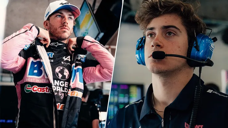 Colapinto tiene claro donde todavía pierde con Gasly.