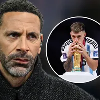 Rio Ferdinand defendió a Lisandro Martínez de Paul Scholes