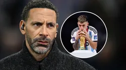 Rio Ferdinand defendió a Lisandro Martínez de los comentarios de Paul Scholes, diciendo que era campeón del mundo y que "sabe ganar".