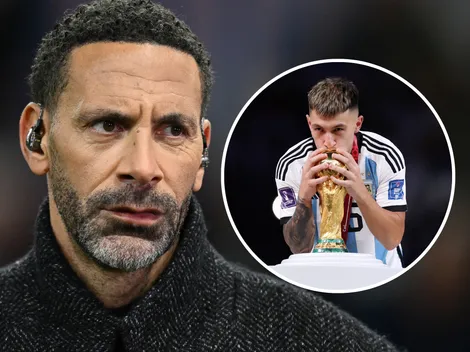 Rio Ferdinand defendió a Lisandro Martínez de Paul Scholes