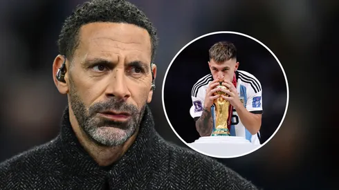 Rio Ferdinand defendió a Lisandro Martínez de los comentarios de Paul Scholes, diciendo que era campeón del mundo y que "sabe ganar".
