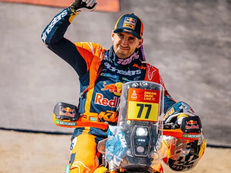 Luciano Benavides ganó el Dakar con una lesión que casi le impide correr: “Pensábamos que no iba a llegar”