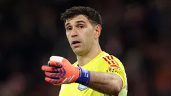 Emiliano Martínez, arquero argentino.