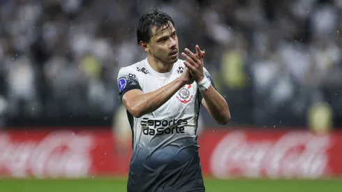 Ángel Romero durante su paso por Corinthians.