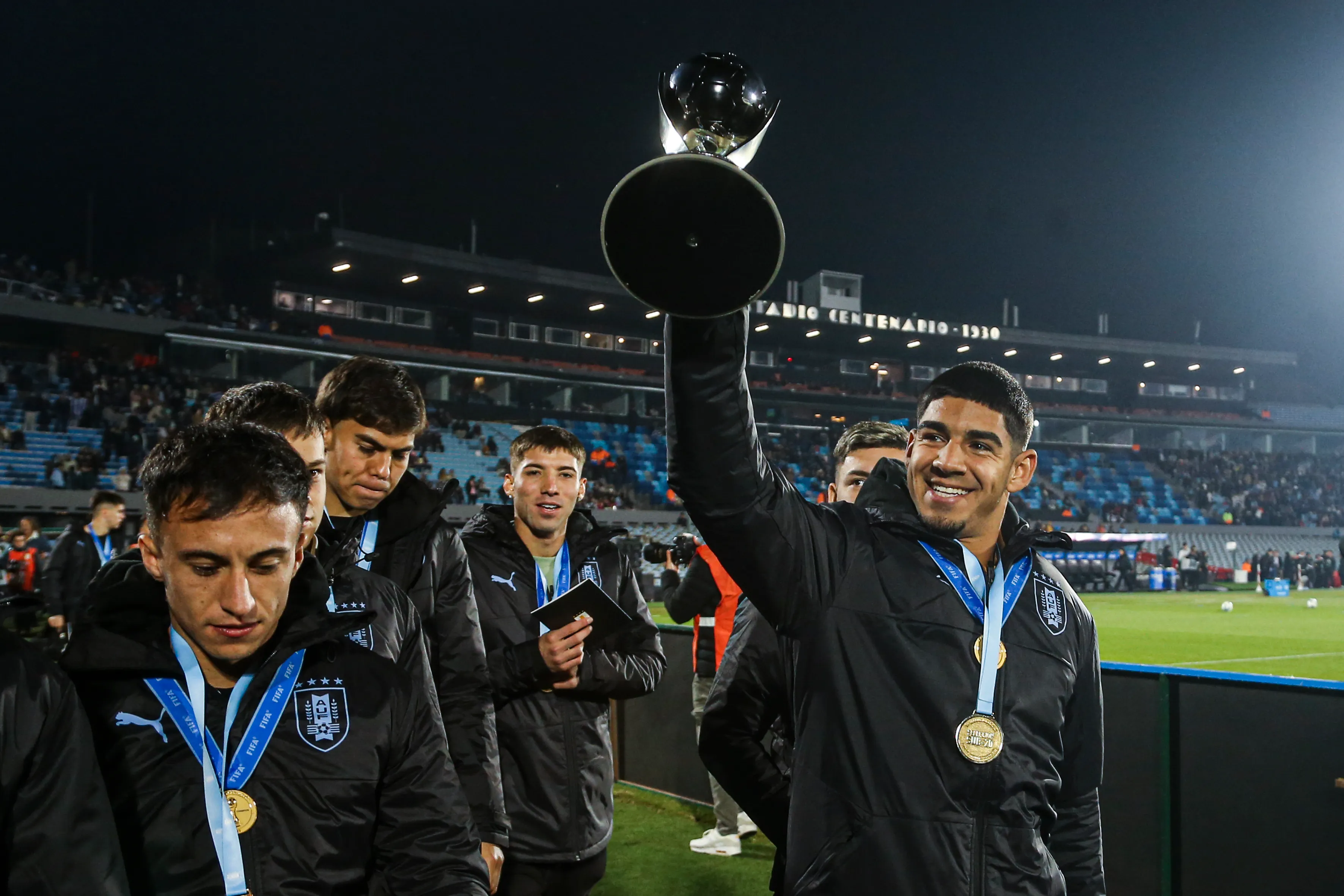 Mathías De Ritis, que ganó el Mundial Sub 20 en 2023, es nuevo refuerzo de San Lorenzo. (Getty Images)