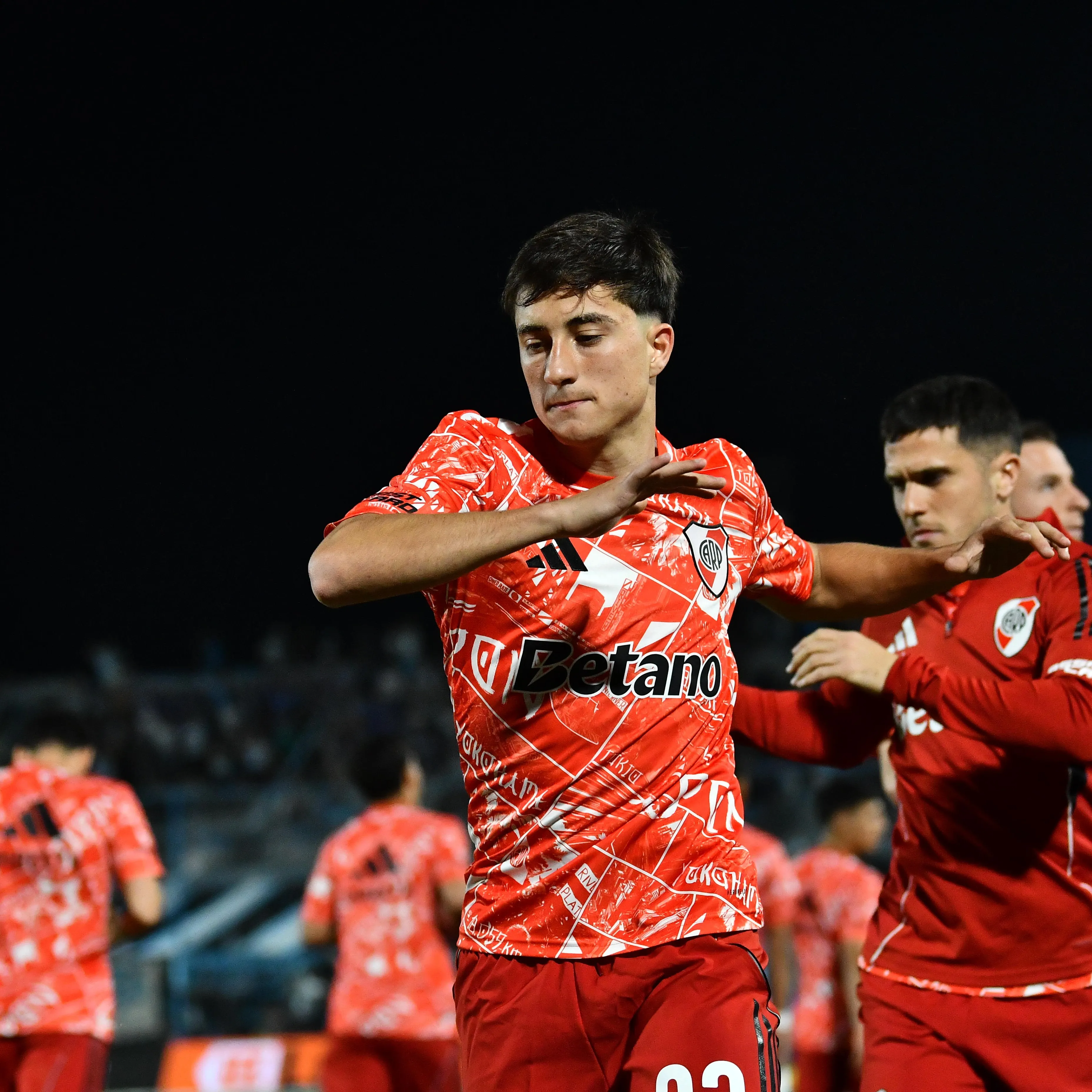 Agustín De La Cuesta jugó un partido en Primera. (Foto: Prensa River).