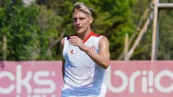 Santiago Ascacibar, jugador de Estudiantes.