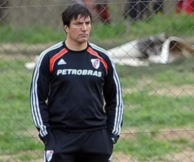 Fue ayudante de Almeyda en el ascenso de River. Foto archivo.
