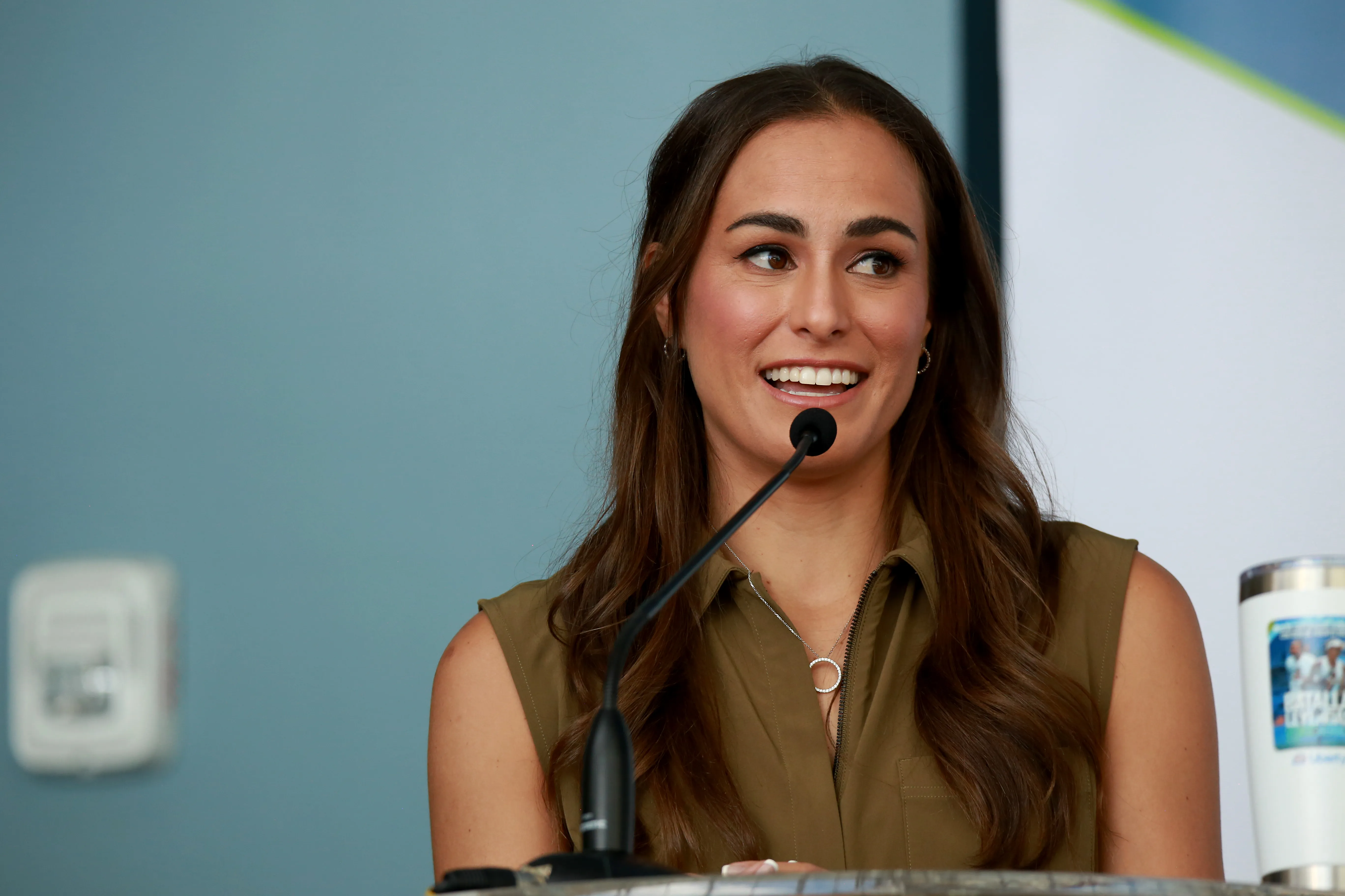 Mónica Puig en 2023, un año después de su retiro. (Foto: Getty).