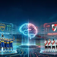 Viral: la IA predice cómo le irá a Boca y a River durante el 2026 en una sola imagen