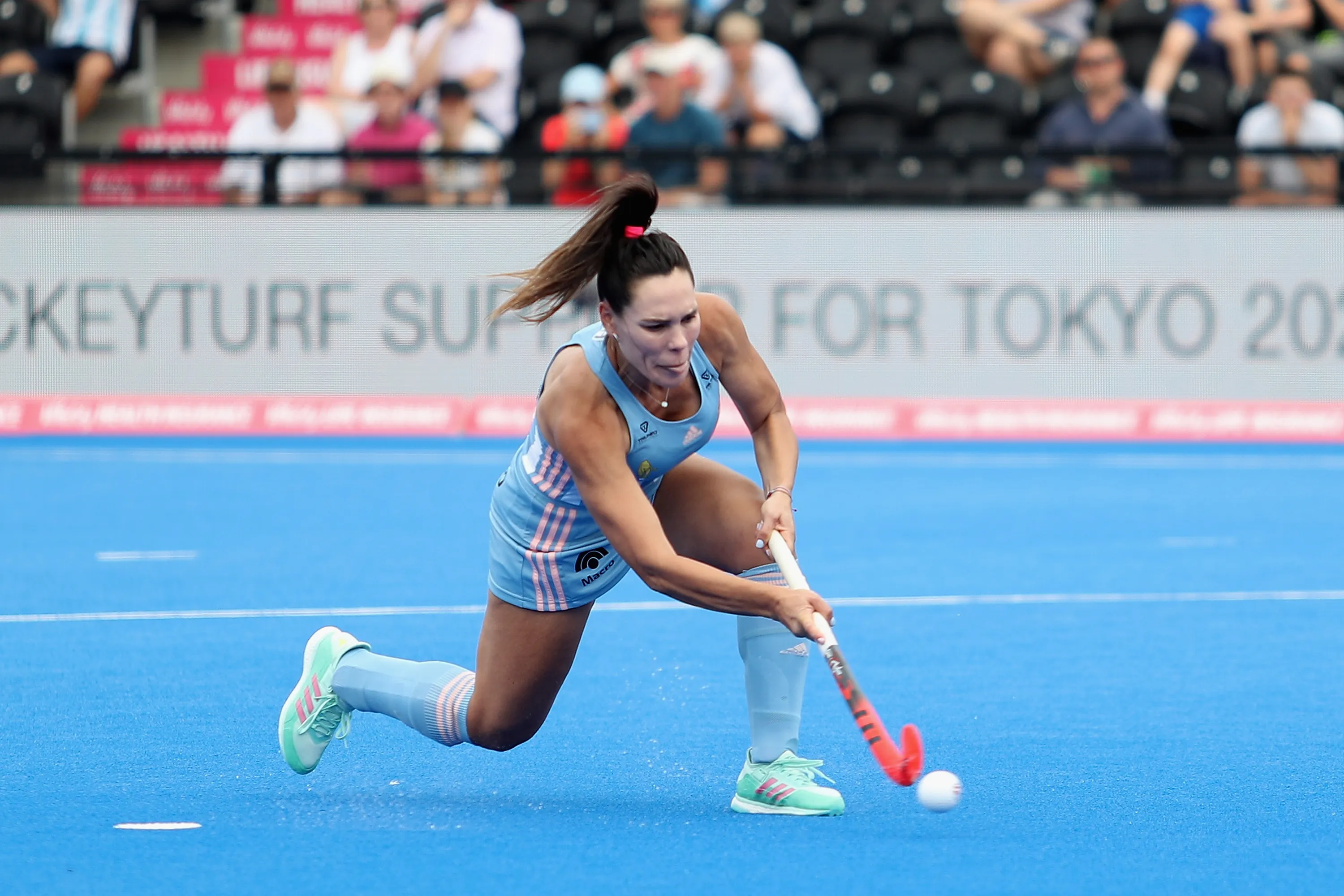 Noel Barrionuevo, durante su estadía en Las Leonas. (Getty Images)