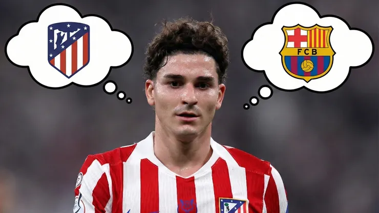 Julián Álvarez, entre Atlético de Madrid y Barcelona.