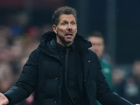 Simeone respondió al interés de Atlético de Madrid en un jugador que no existe