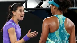 Osaka y Cirstea tuvieron un particular cruce en el Australian Open 2026