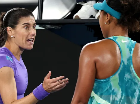Osaka y Cristea se cruzaron feo en el Abierto de Australia