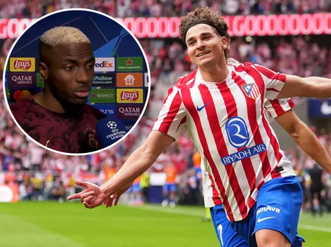 Victor Osimhen ilusiona al Atlético de Madrid con hacer dupla con Julián Alvarez