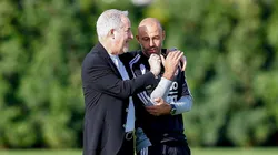 El presidente de Inter Miami visitó a Mascherano en el inicio de la pretemporada.