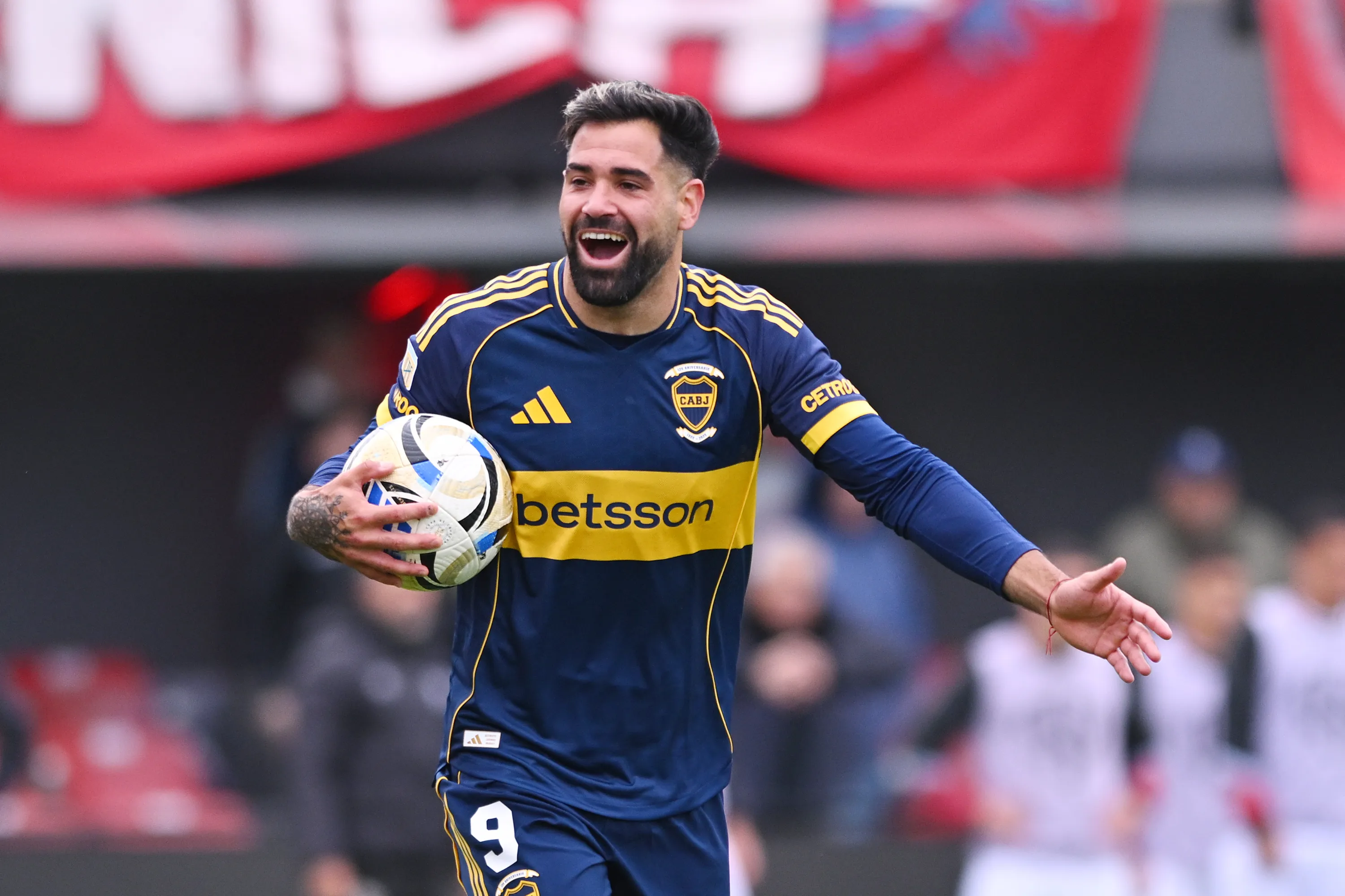 Milton Giménez, delantero de Boca. (Getty Images)