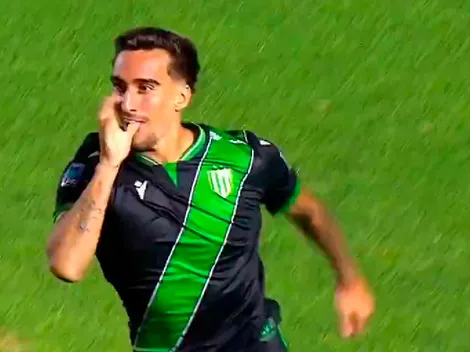 Mauro Méndez anotó el primer gol del Torneo Apertura para que Banfield le empiece a ganar a Huracán