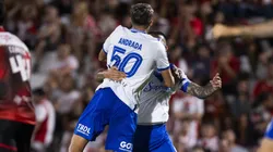 Tobías Andrada, autor del gol de Vélez a Instituto.