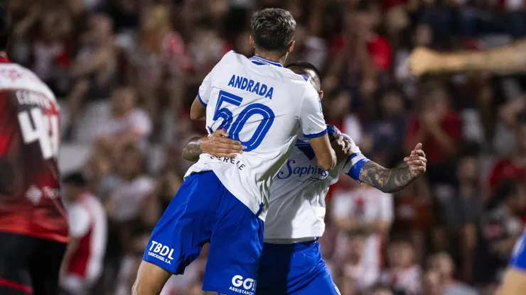 Tobías Andrada, autor del gol de Vélez a Instituto.